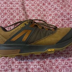 Merrell Men's Brown and Black Athletic Shoes